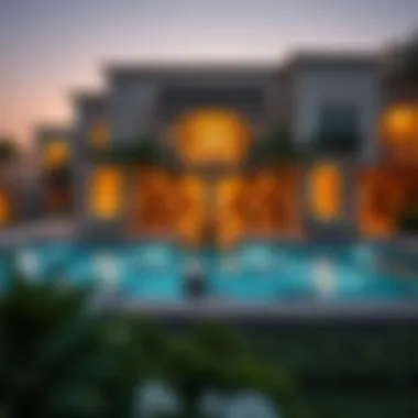 A luxurious property in Dubai illustrating real estate investments