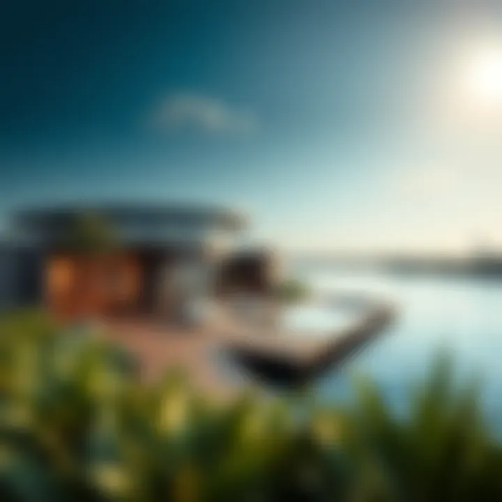 Serene Waterfront Living A serene waterfront property with stunning views in Dubai