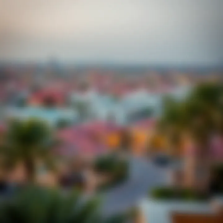 Panoramic view of the surrounding neighborhood