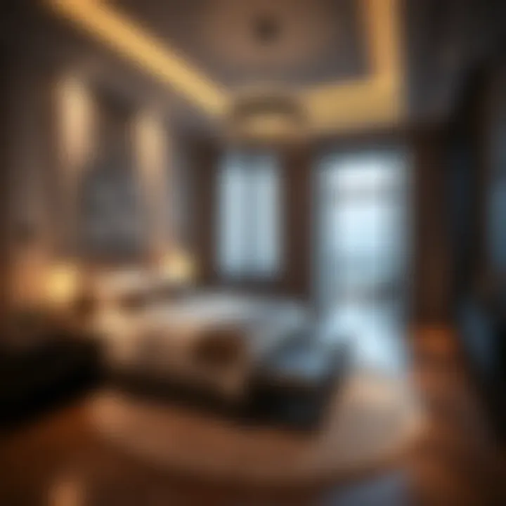 Elegant bedroom design in a Blueground home