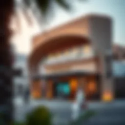 Burjuman Bus Stop exterior view