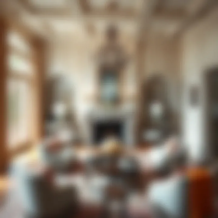 An elegant interior design of a traditional property emphasizing timeless style