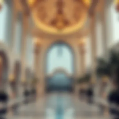 Elegant architecture of Danat Al Ain Resort