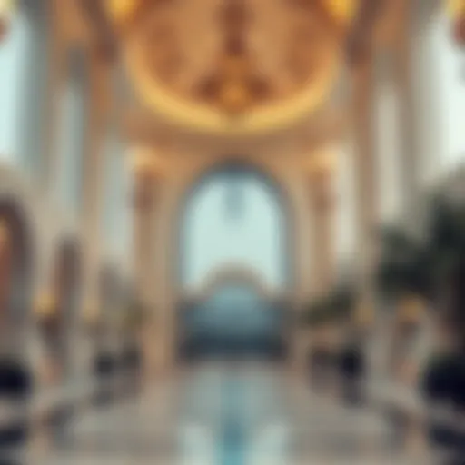 Elegant architecture of Danat Al Ain Resort