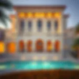 Architectural Elegance of Desert Charm Building Exterior view showcasing the architectural elegance of Desert Charm Building