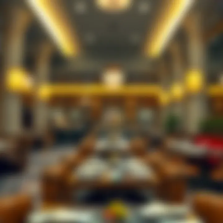 Vibrant dining atmosphere at a Mirdif City restaurant