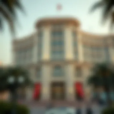 Historical Significance of the Building Historical timeline representation of the Dubai National Insurance Building's significance