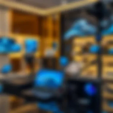 High-End Electronics Offerings High-end electronics showcased