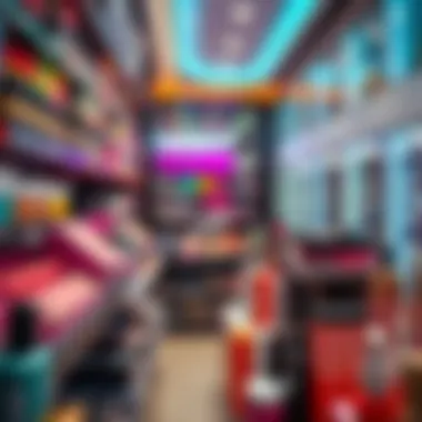 Vibrant Cosmetics Section Vibrant cosmetics section