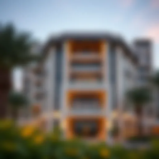Luxurious exterior of Cote D'Azur Hotel showcasing modern architecture
