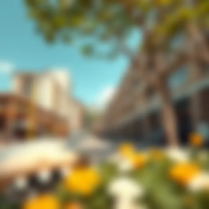 Vibrant community living around Executive Bay Tower B