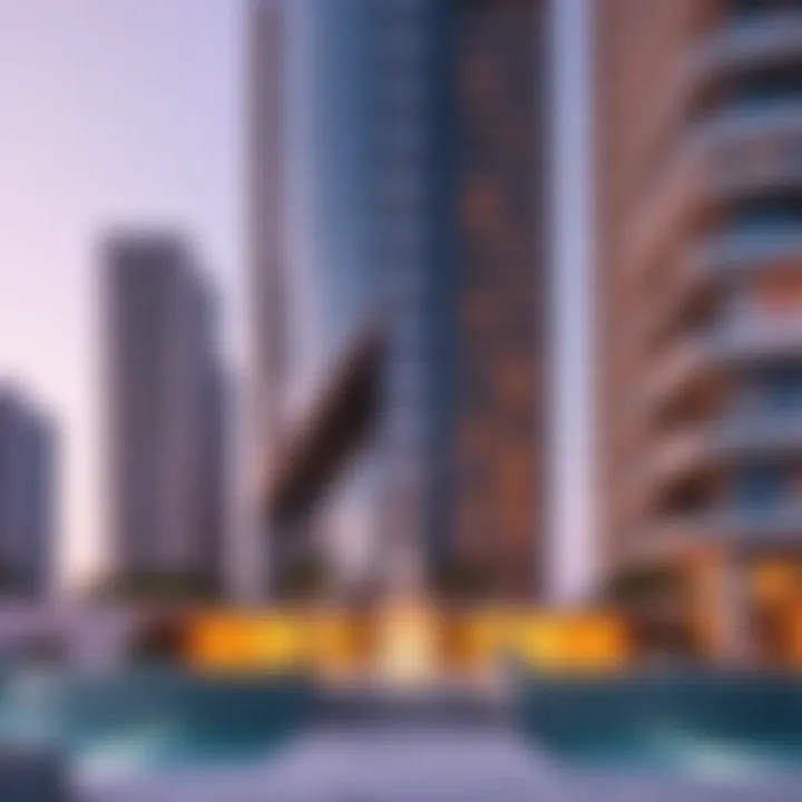 Stunning exterior view of Executive Bay Tower B