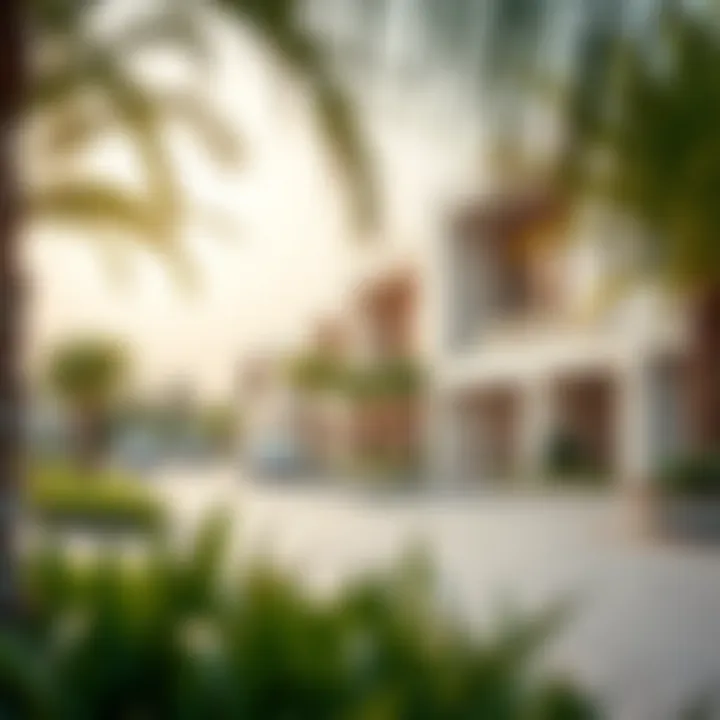 Residential properties in a serene environment in Dubai Silicon Oasis