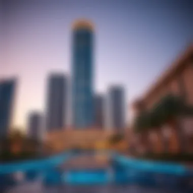 Afamia Tower 2's strategic location in Dubai