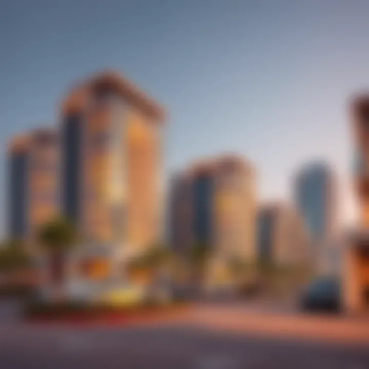 A glimpse of modern real estate developments in Al Seef, reflecting the area’s growth.