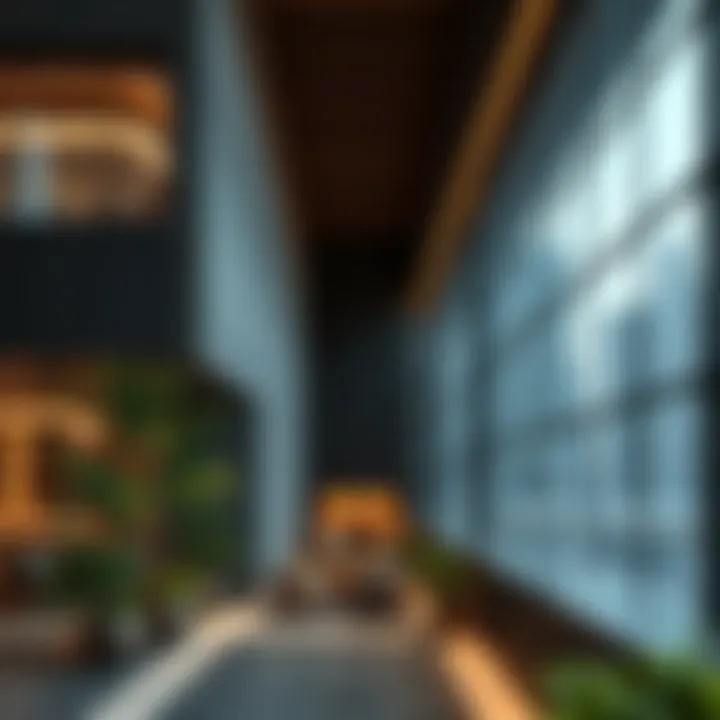 Sustainable architectural features of the Sama Building