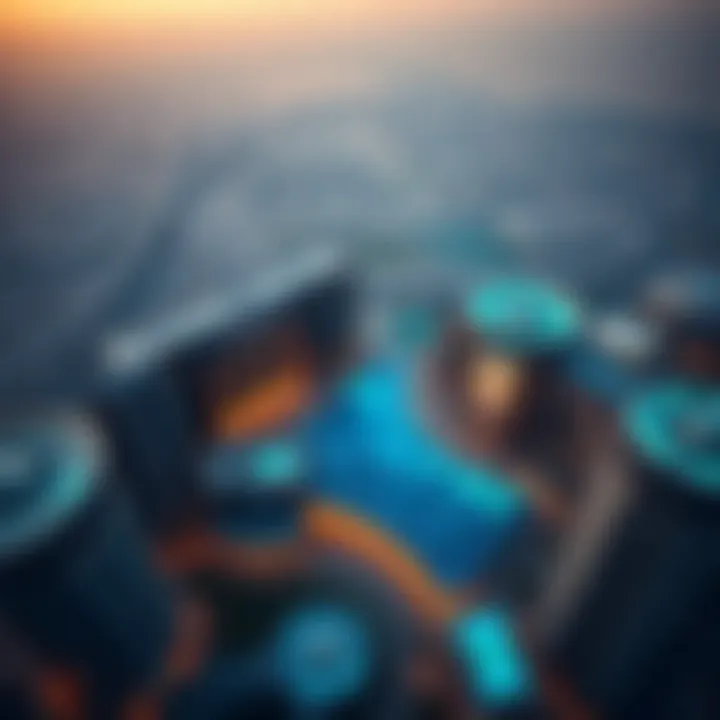 Aerial View of Dreamscape Dubai Aerial view of Dreamscape Dubai showcasing its architectural brilliance