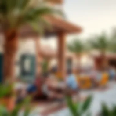 Community Spaces in Dreamscape Dubai Vibrant community spaces in Dreamscape Dubai promoting local engagement