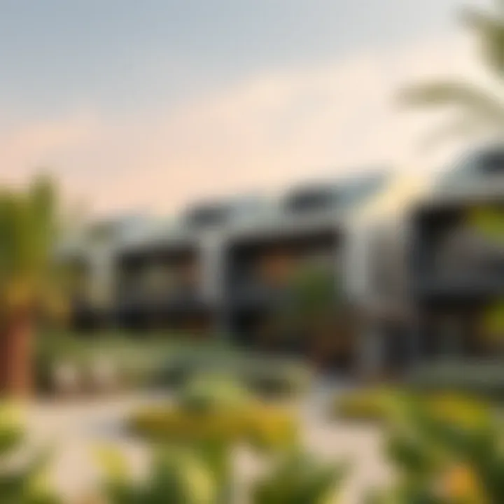 Sustainable Housing in Dubai Oasis Sustainable housing project highlighting eco-friendly design and technology