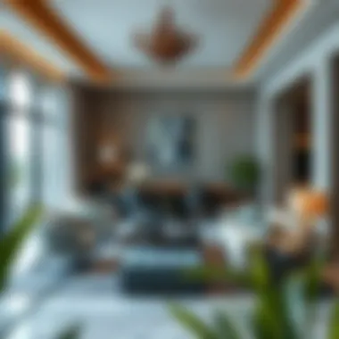 Cultural influences in family room decor