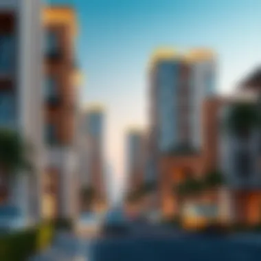 Visual representation of future developments in Hudairiyat