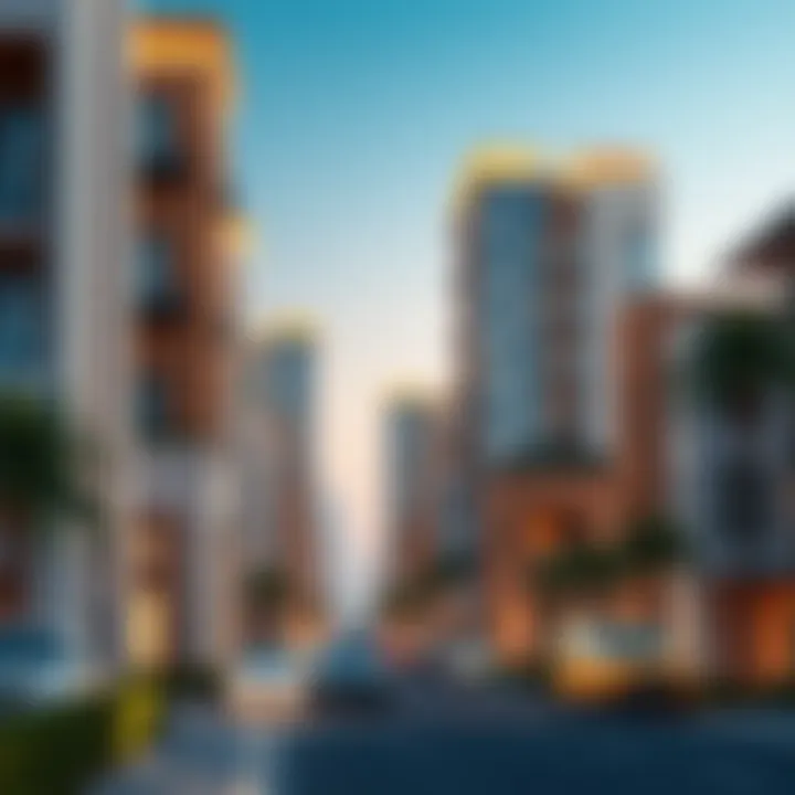 Visual representation of future developments in Hudairiyat