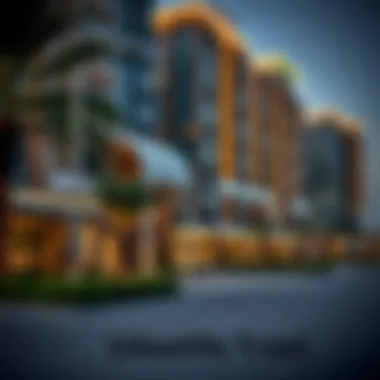 Infographic depicting real estate trends in Hudairiyat