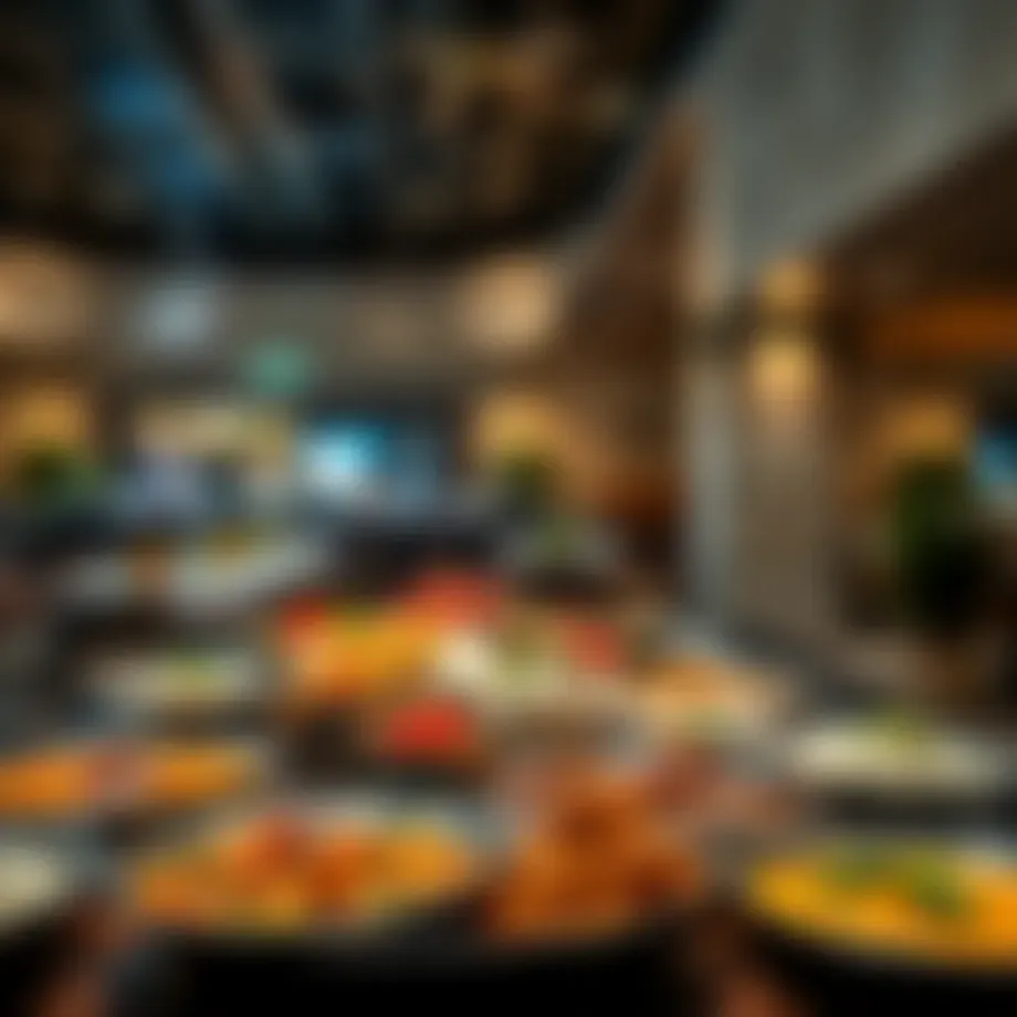 A vibrant spread of Indian cuisine showcasing traditional dishes
