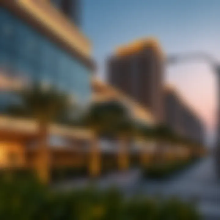 Amenities Surrounding Dubai International City Images of nearby amenities and facilities surrounding Dubai International City