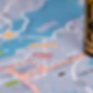 Map of Dubai International City's Location Map highlighting the strategic placement of Dubai International City within Dubai