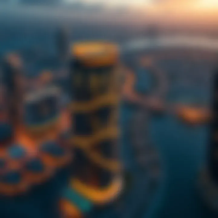 Aerial view of Silicon Oasis showcasing Lynx Tower