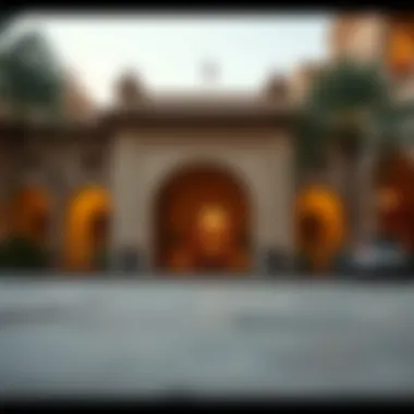 Cultural landmark in Dubai representing heritage and tradition