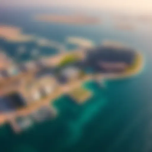 Aerial View of Marina Shores Aerial view of Marina Shores showcasing its stunning architecture