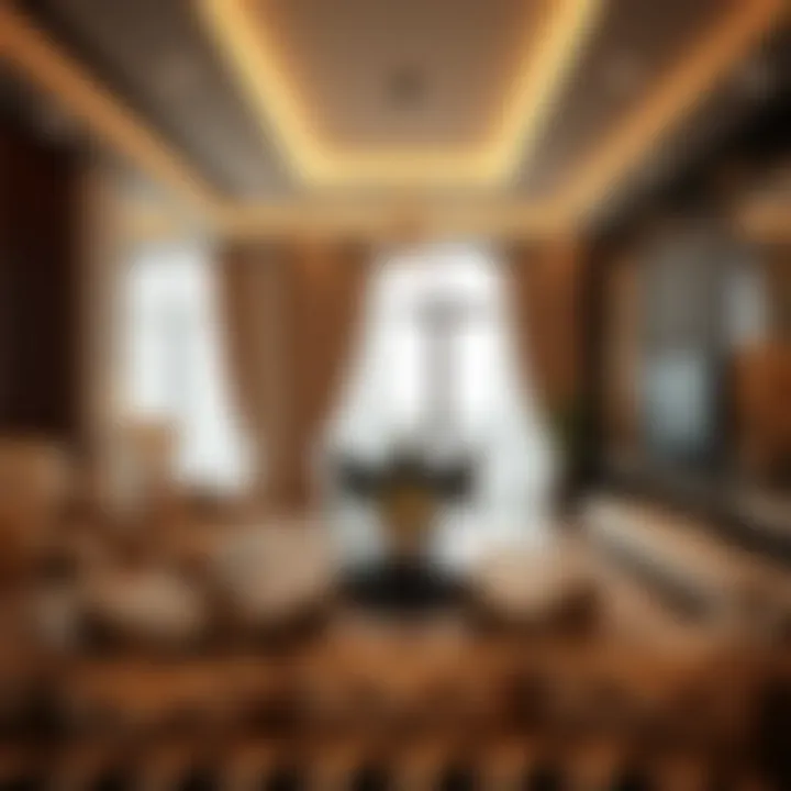 Interior Elegance of Misk 1 Living Spaces Inside view of a Misk 1 residence