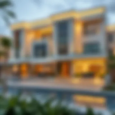 Graph illustrating real estate market trends in Nesto JVC over recent years
