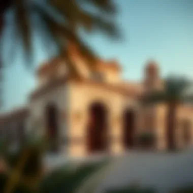 Cultural landmark in Dubai representing heritage and tradition