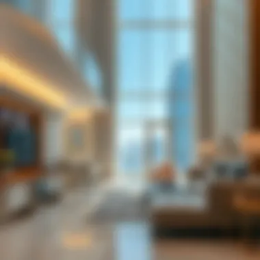 The luxurious interiors of One Canal's residential units