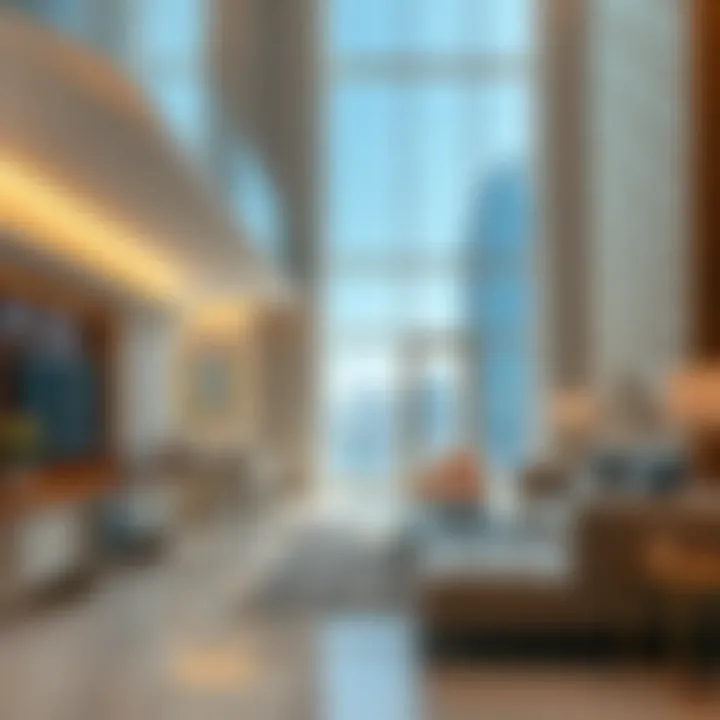 The luxurious interiors of One Canal's residential units