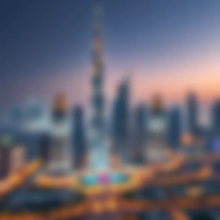 Skyline view featuring One Zabeel