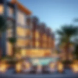 Stunning architectural design of Park Terrace