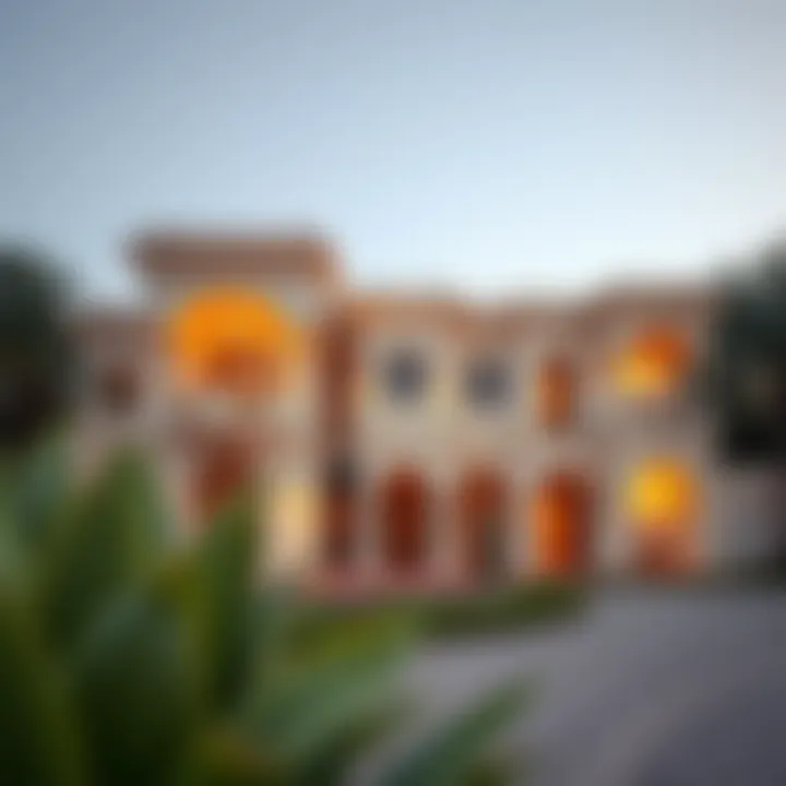 Lavish villa in a prestigious Dubai neighborhood