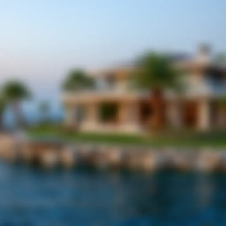 Exclusive Luxury Villa Exclusive luxury villa with breathtaking views and lush landscaping on a private island