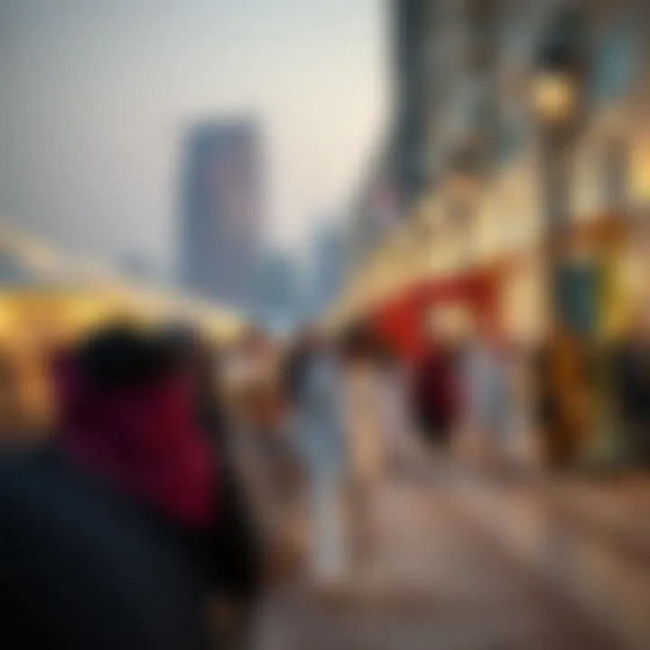 Cultural events and performances taking place at the promenade showcasing local traditions