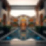 Stunning view of Rashidiya Villa showcasing unique architecture