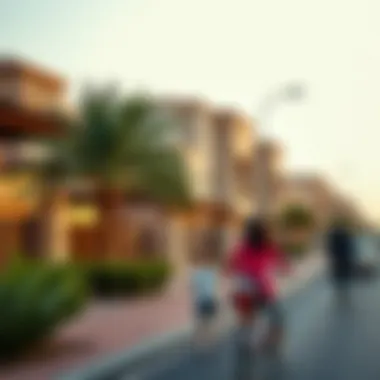 Vibrant Neighborhood Life in Al Mirdif Vibrant neighborhood life in Al Mirdif