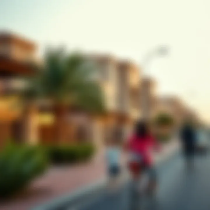 Vibrant Neighborhood Life in Al Mirdif Vibrant neighborhood life in Al Mirdif