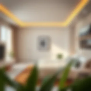 Spacious two-bedroom apartment showcasing contemporary design