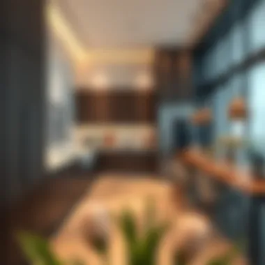 High-End Kitchen in Discovery Garden Contemporary kitchen with high-end appliances in Discovery Garden