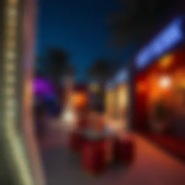 Artistic Installations at Roxy Box Park Artistic expression and installations found at Roxy Box Park