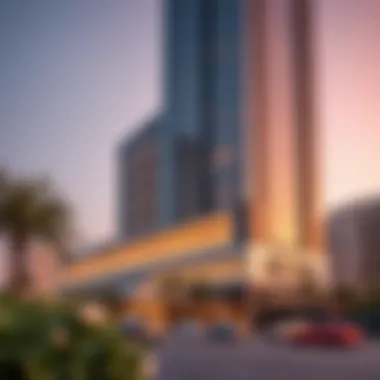 Modern Aesthetics of Samaya Tower Exterior shot of Samaya Tower highlighting its modern aesthetics